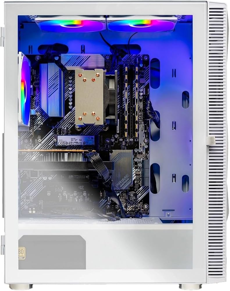 Skytech Gaming Storm Gaming PC, AMD Ryzen 5 5500 3.6GHz, NVIDIA RTX 5060 Ti 8GB VRAM, 1TB NVMe SSD, 16GB DDR4 RAM 3200, 650W
